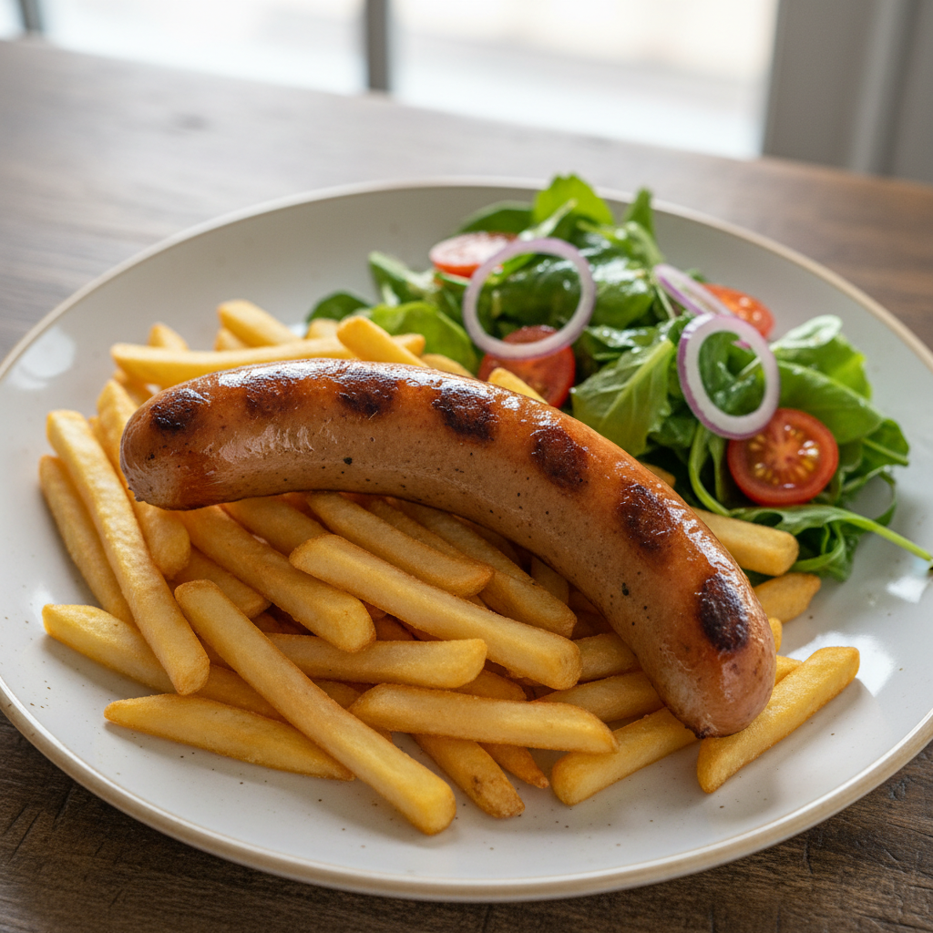 Sausage and Fries