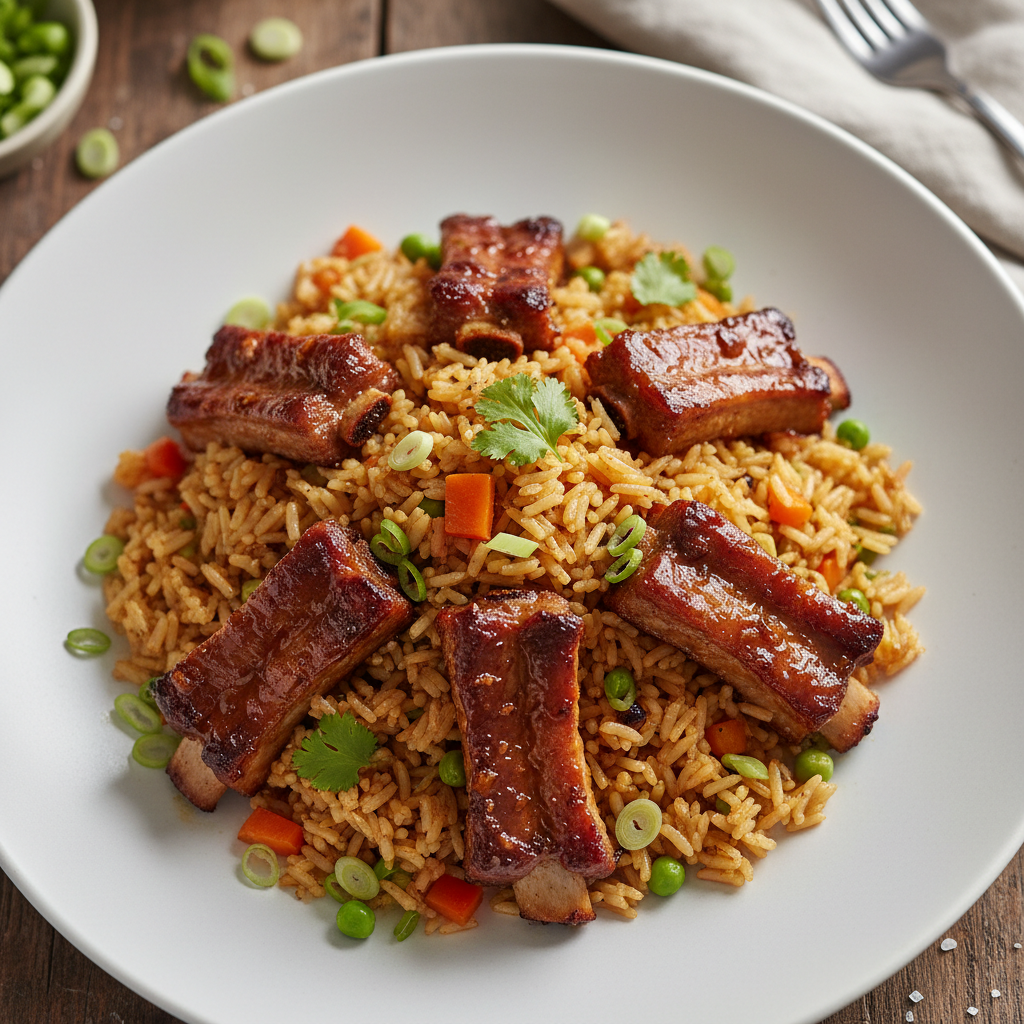 Nasi Pork Ribs