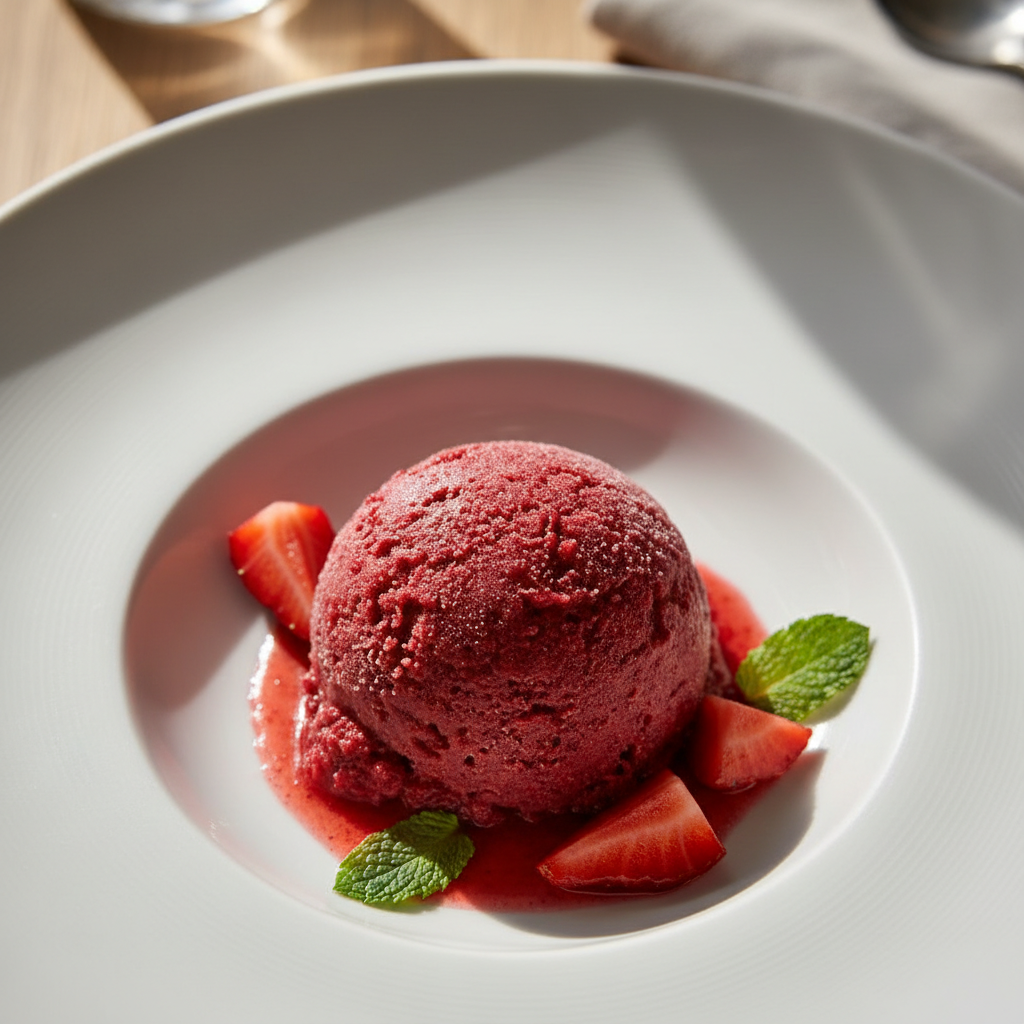Strawberry Sorbet